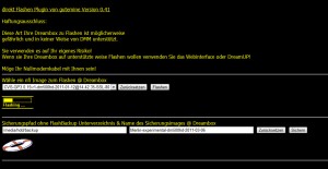 dFlash Webinterface