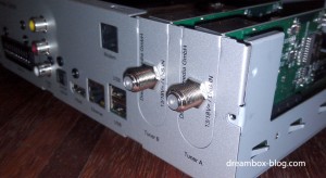 Zwei eingebaute DVB-S2-Tuner